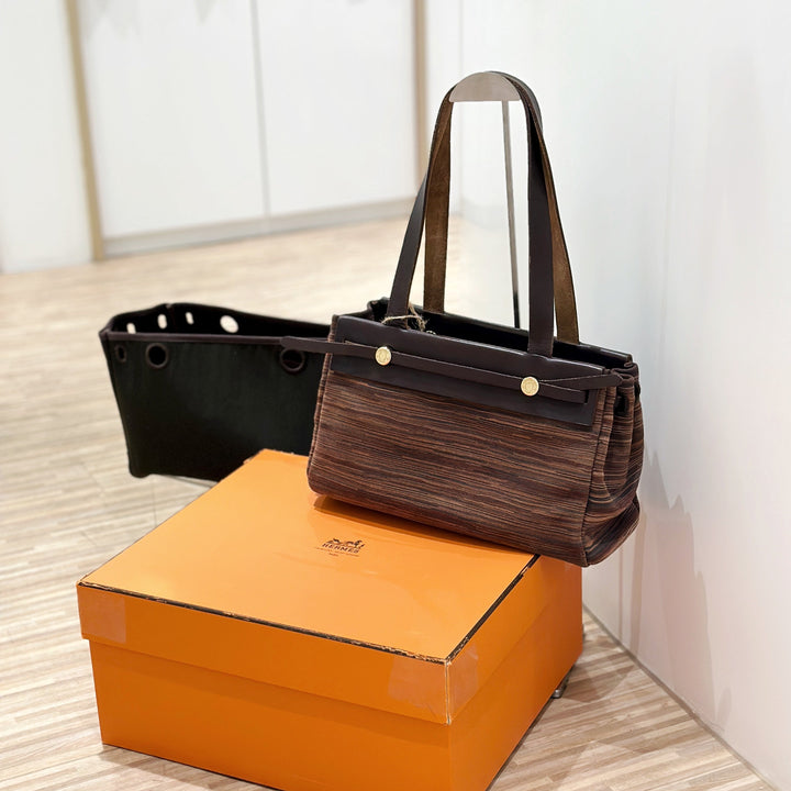 Hermes 32cm edene vibrato herbag