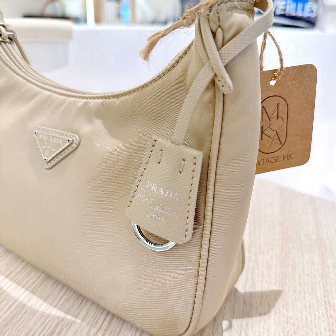 Prada Re-Edition 2000 Re-Nylon Hobo Bag