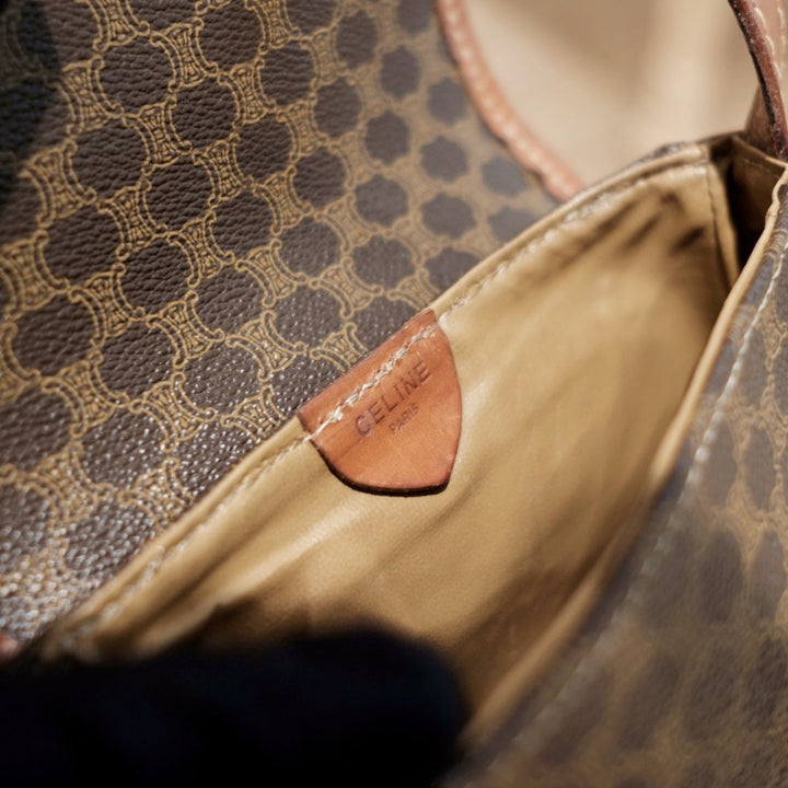 Celine vintage mini macadam crossbody bag
