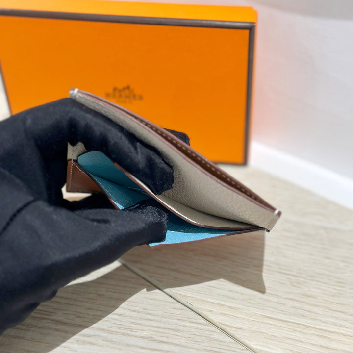 Hermes les petits chevaux card holder