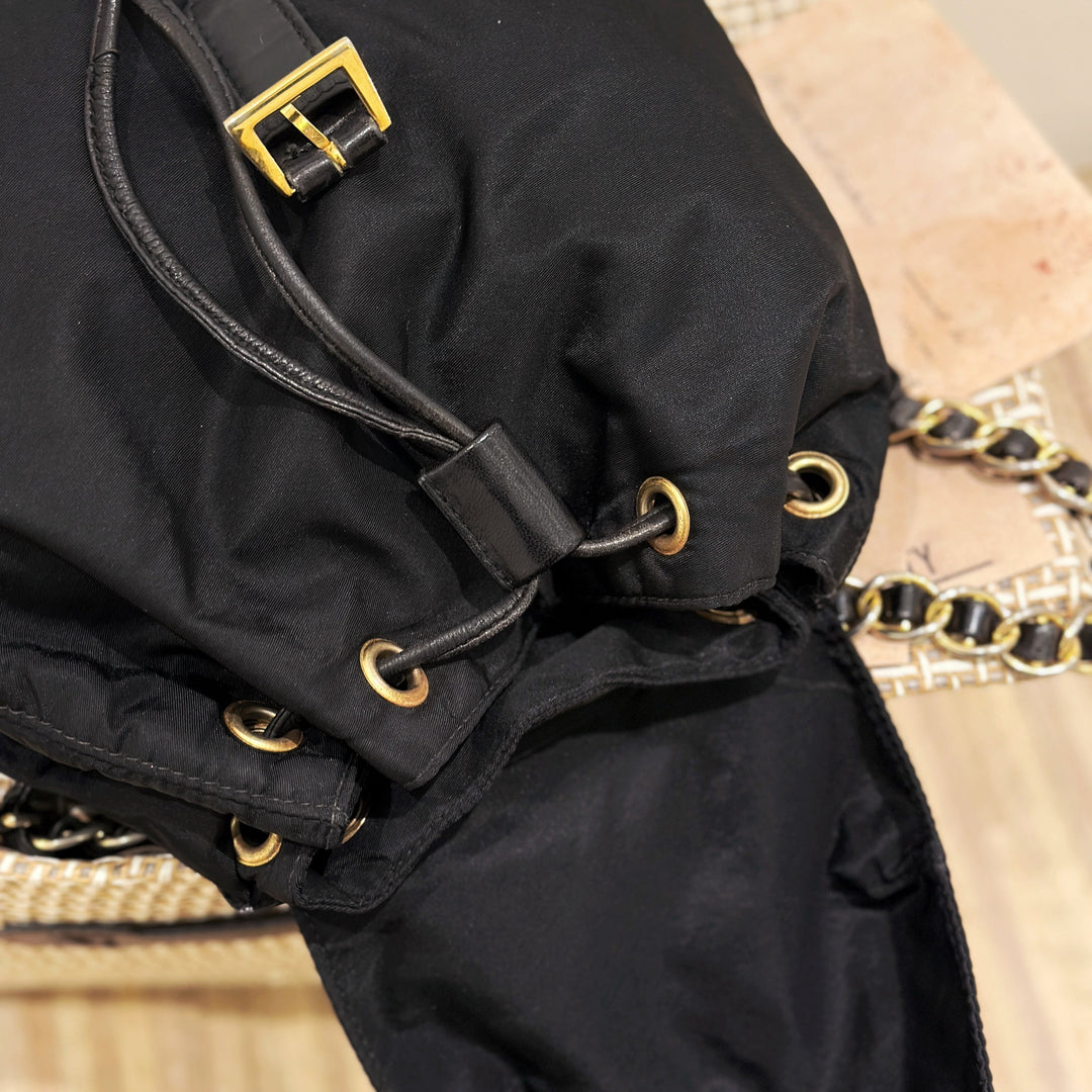 Prada vintage nylon backpack