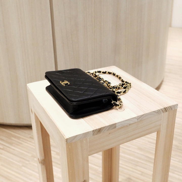 Chanel Vintage mini woc flap bag