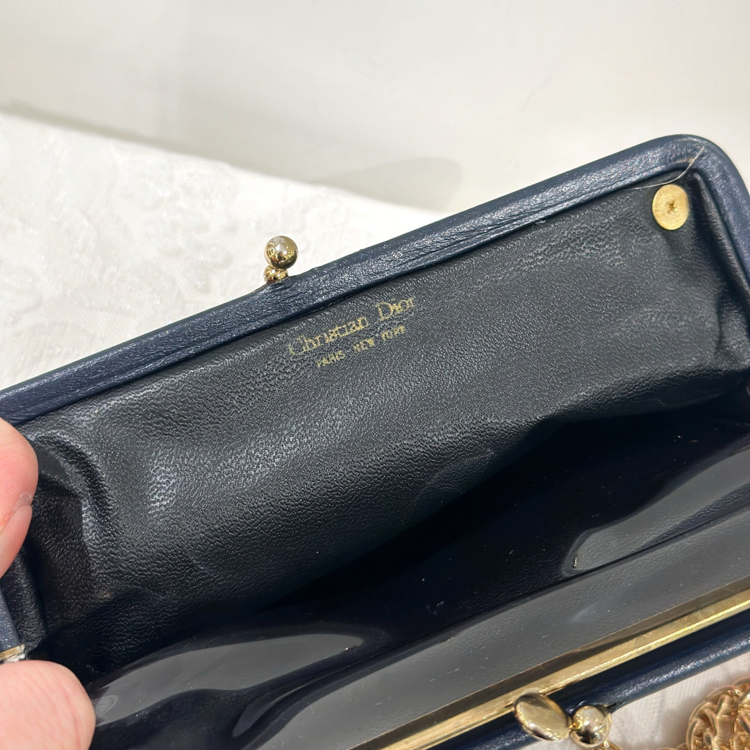 Dior vintage cutch+chain