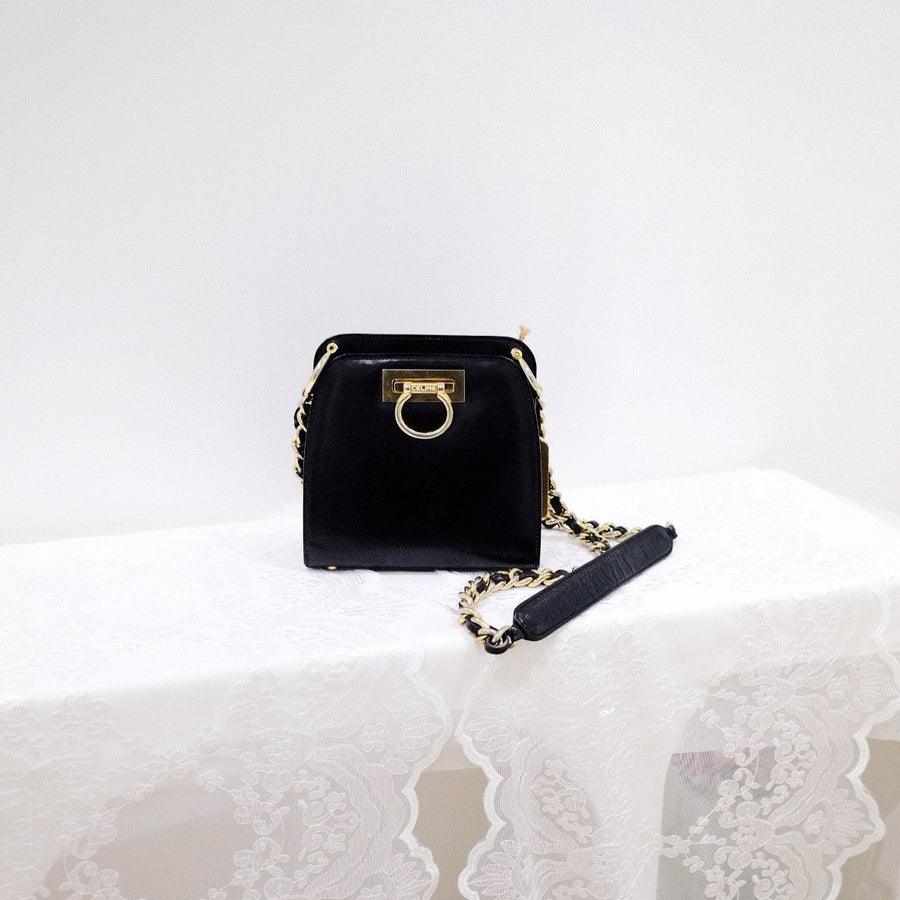 Celine vintage mini chain bag