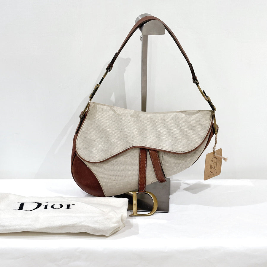 Dior vintage saddle bag