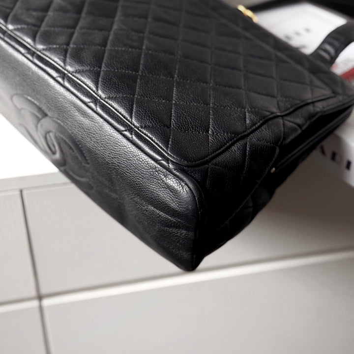 Chanel vintage Caviar Tote Bag