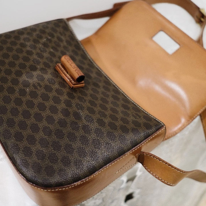Celine vintage macadam crossbody bag