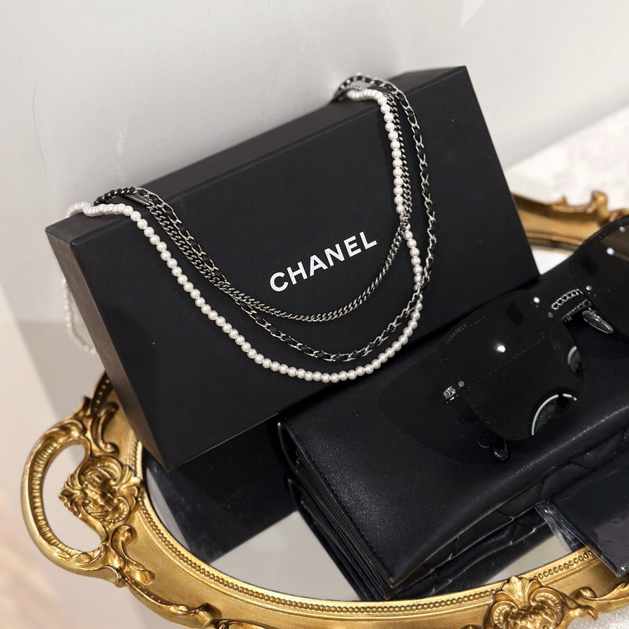Chanel sunglasses with chains