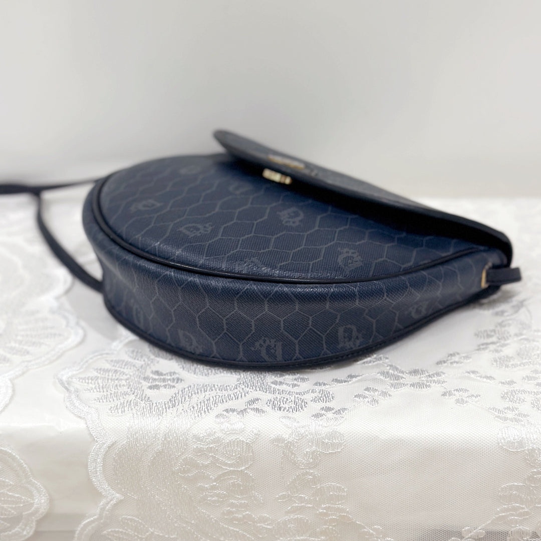 Dior monogram halfmoon bag