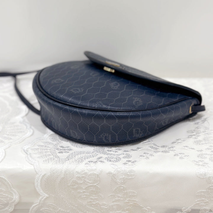 Dior monogram halfmoon bag