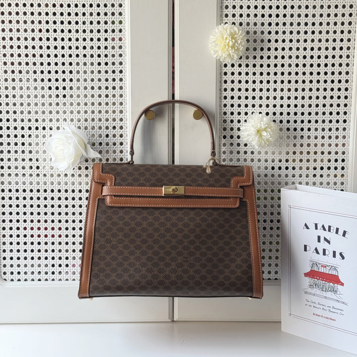 Celine vintage kelly handbag