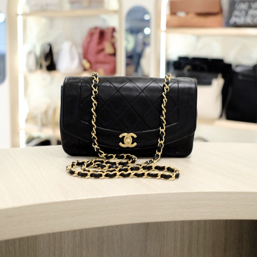 Chanel vintage diana 22cm