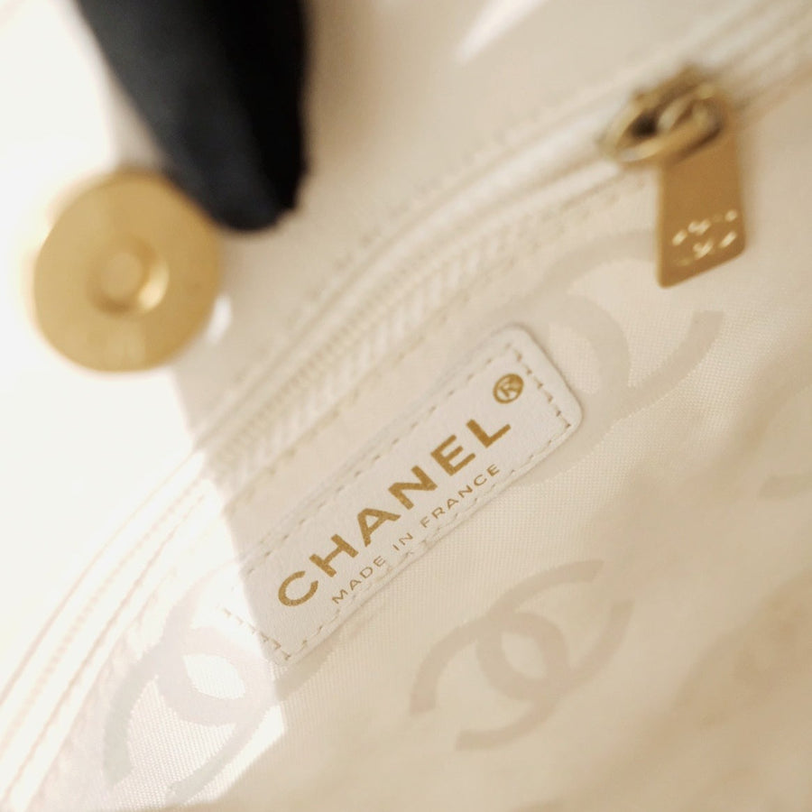 Chanel vintage wild stitch cc tote bag