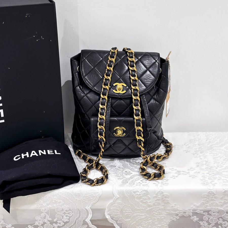 Chanel vintage duma backpack