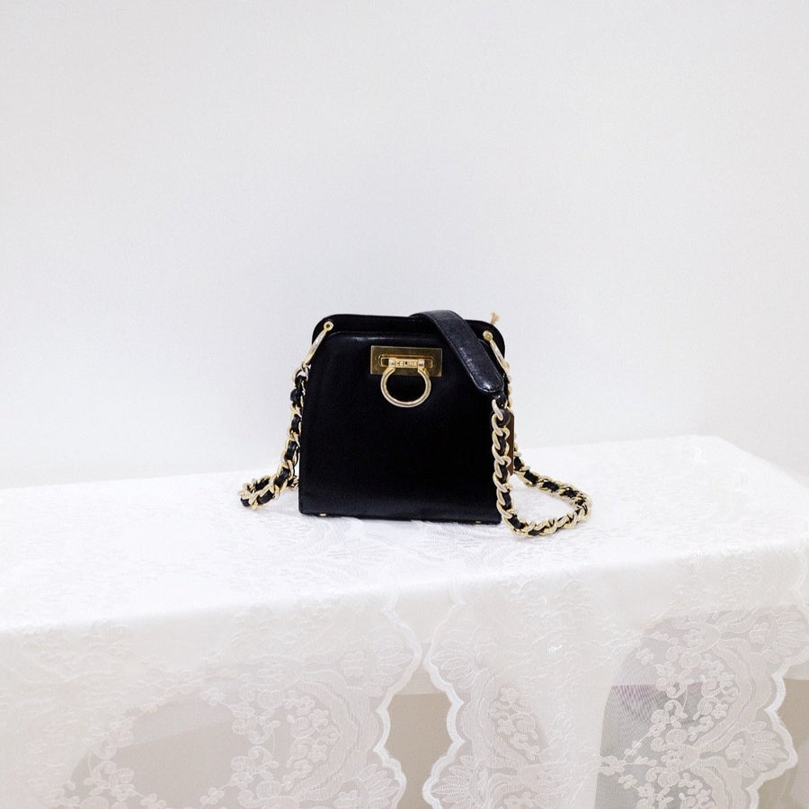 Celine vintage mini chain bag