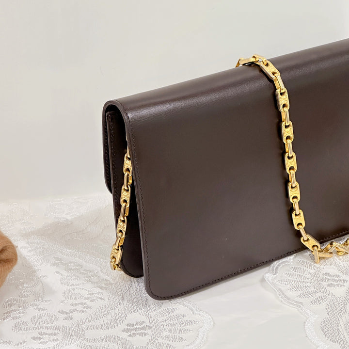 Celine vintage box chain bag