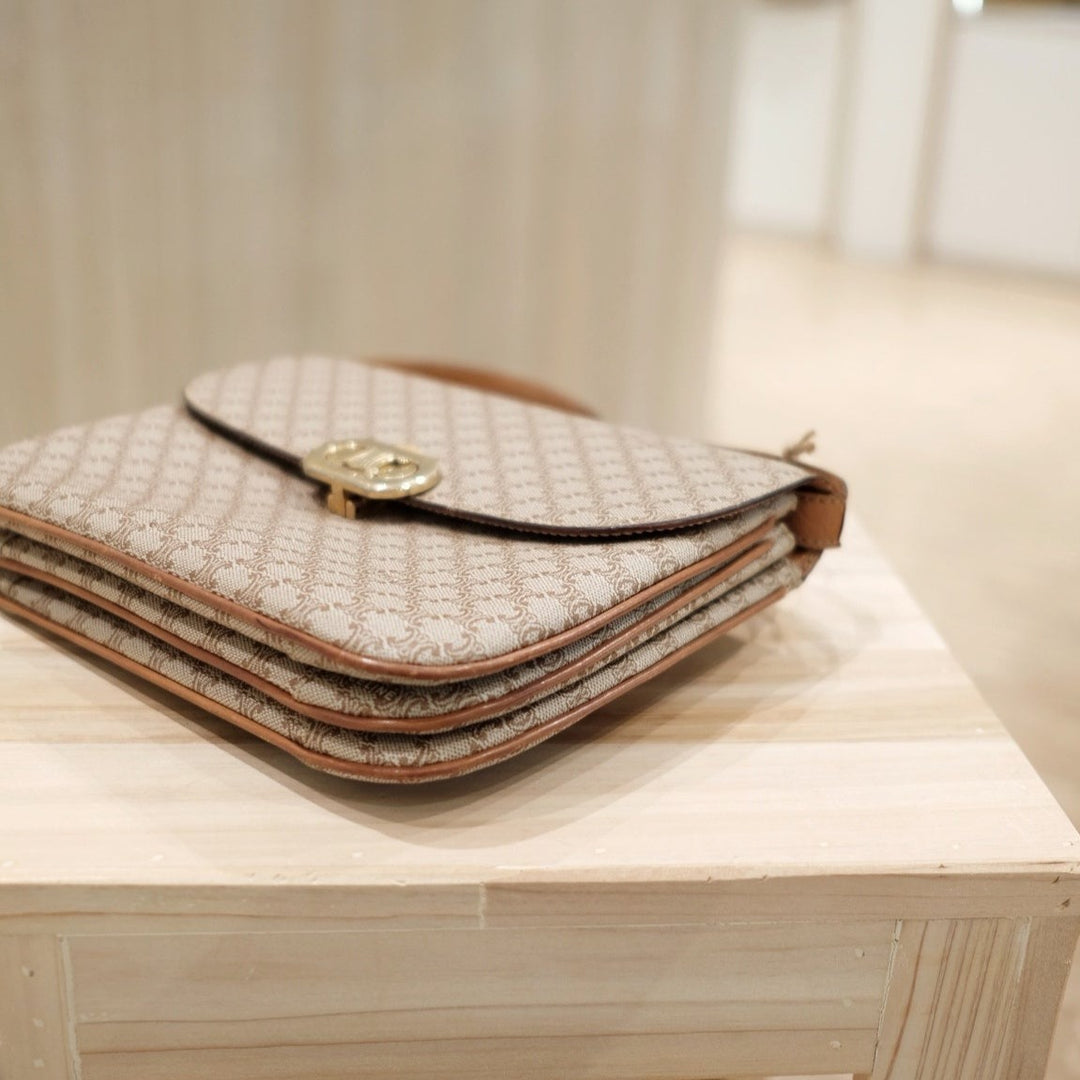 Celine vintage macadam 2way bag