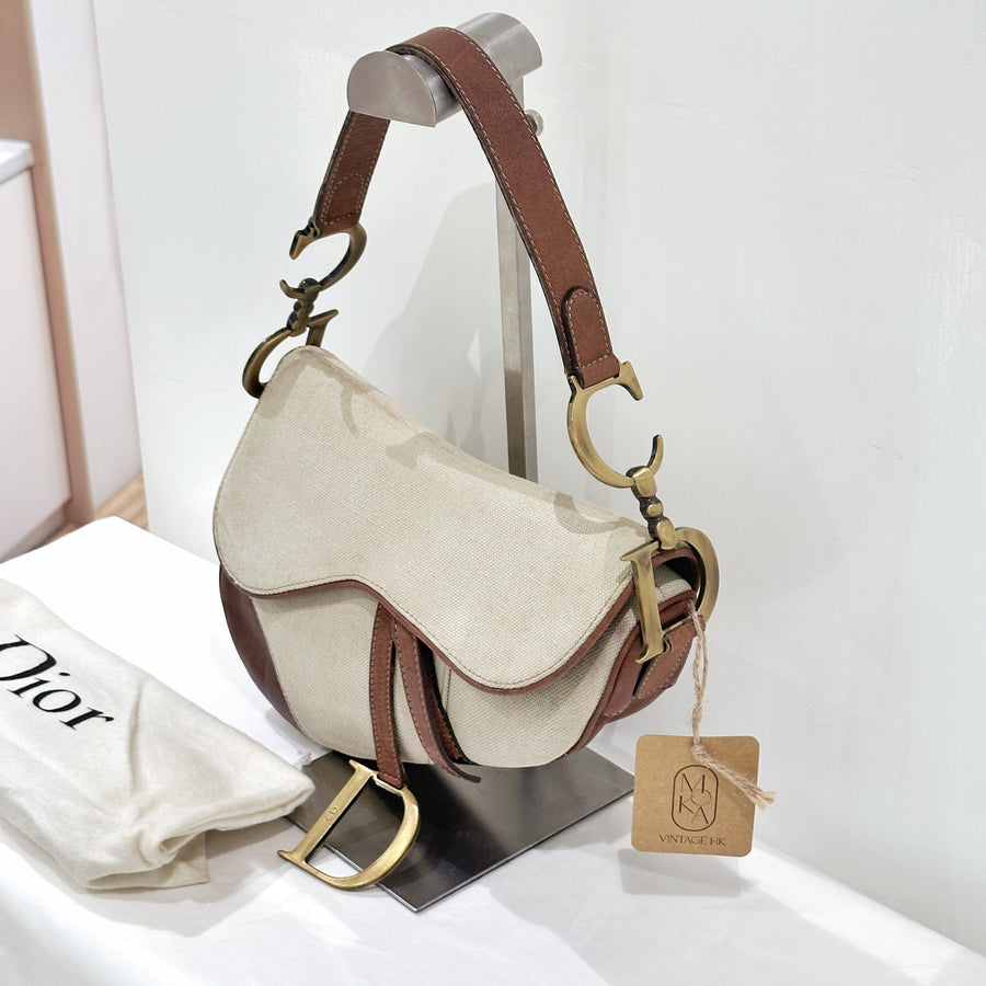 Dior vintage saddle bag