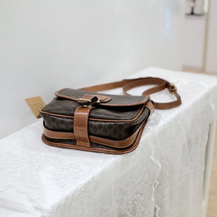 Celine vintage macadam crossbody bag