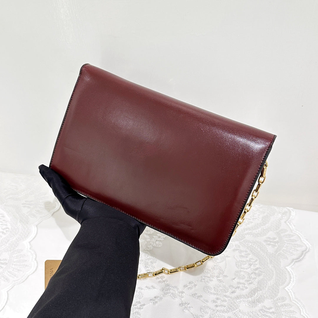 Celine vintage box chain bag