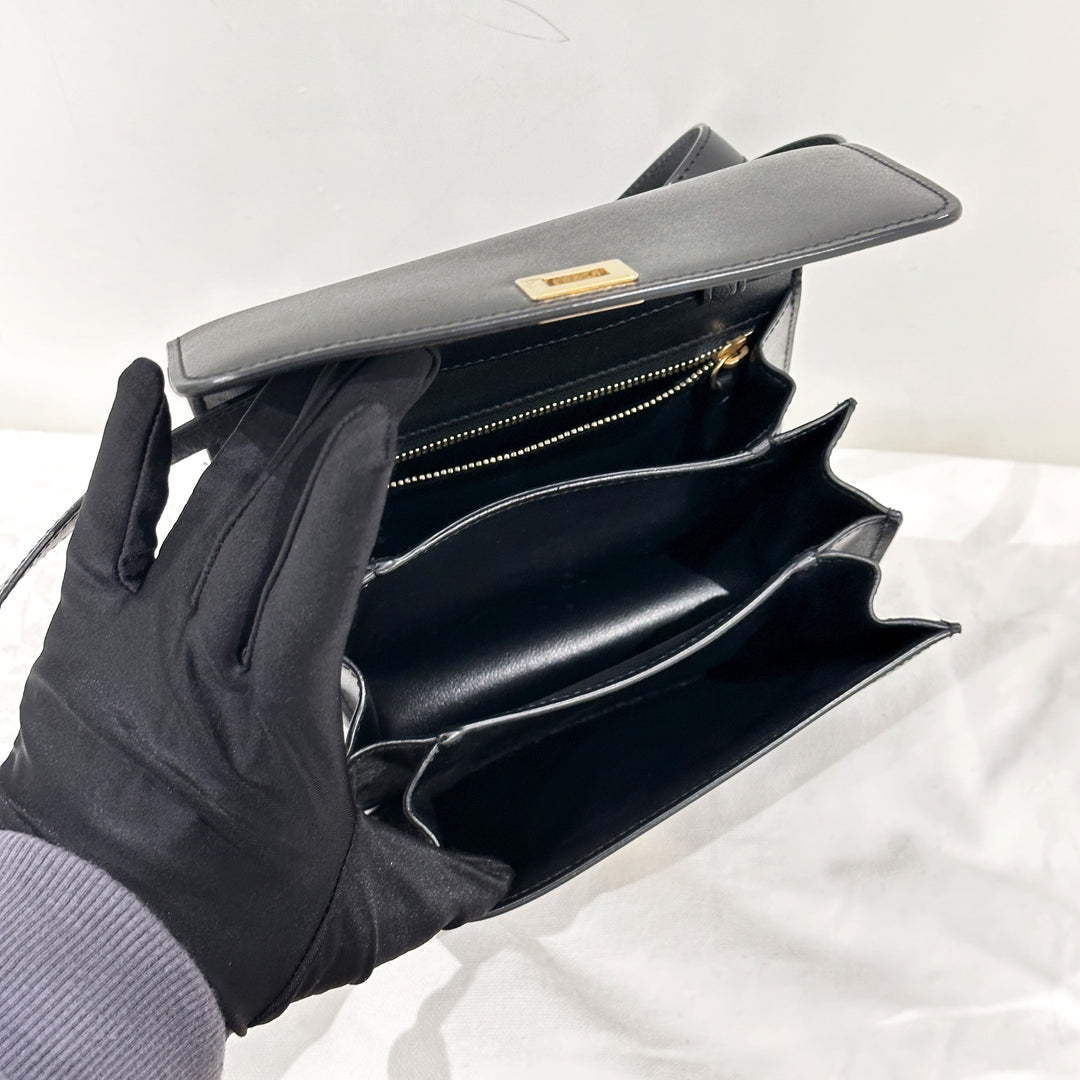 Celine classic box teen （black）