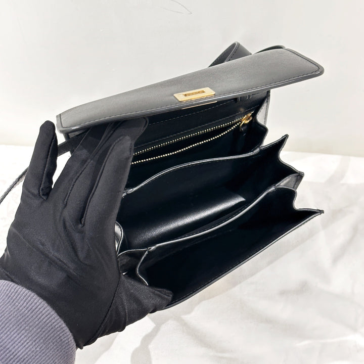 Celine classic box teen （black）