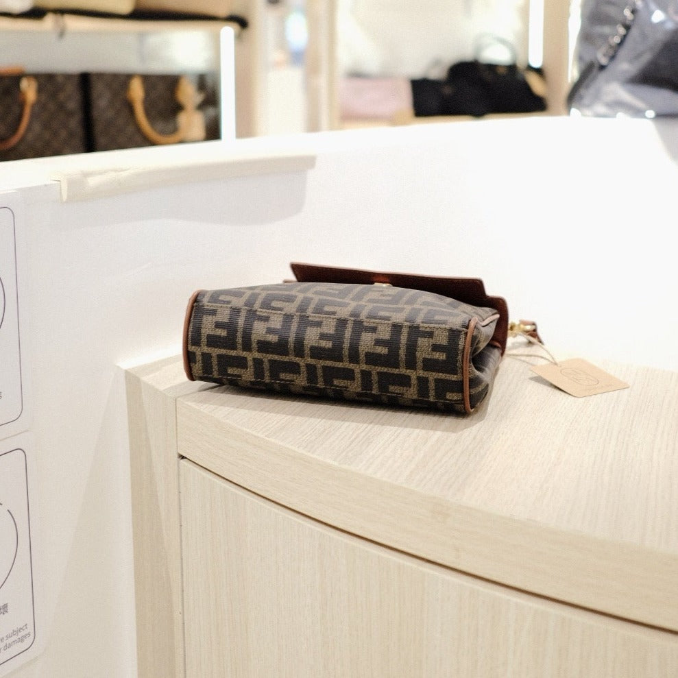 Fendi vintage kelly 2way bag