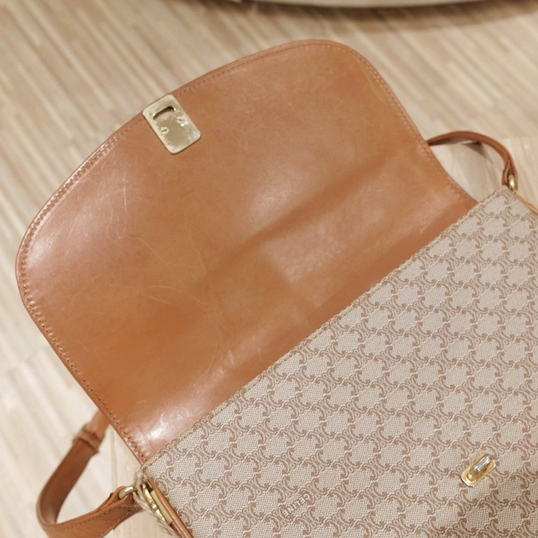Celine vintage macadam crossbody bag