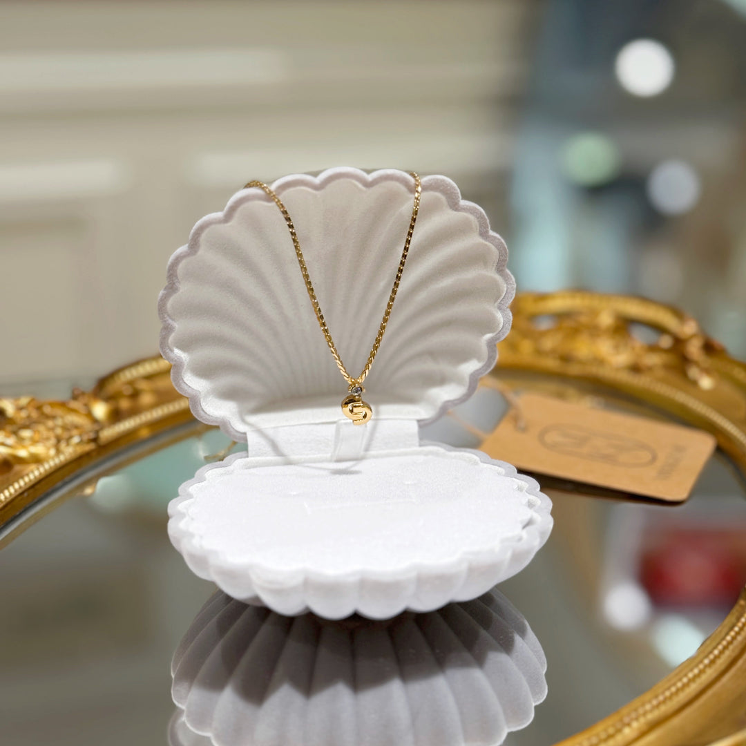 Dior vintage mini CD logo necklace