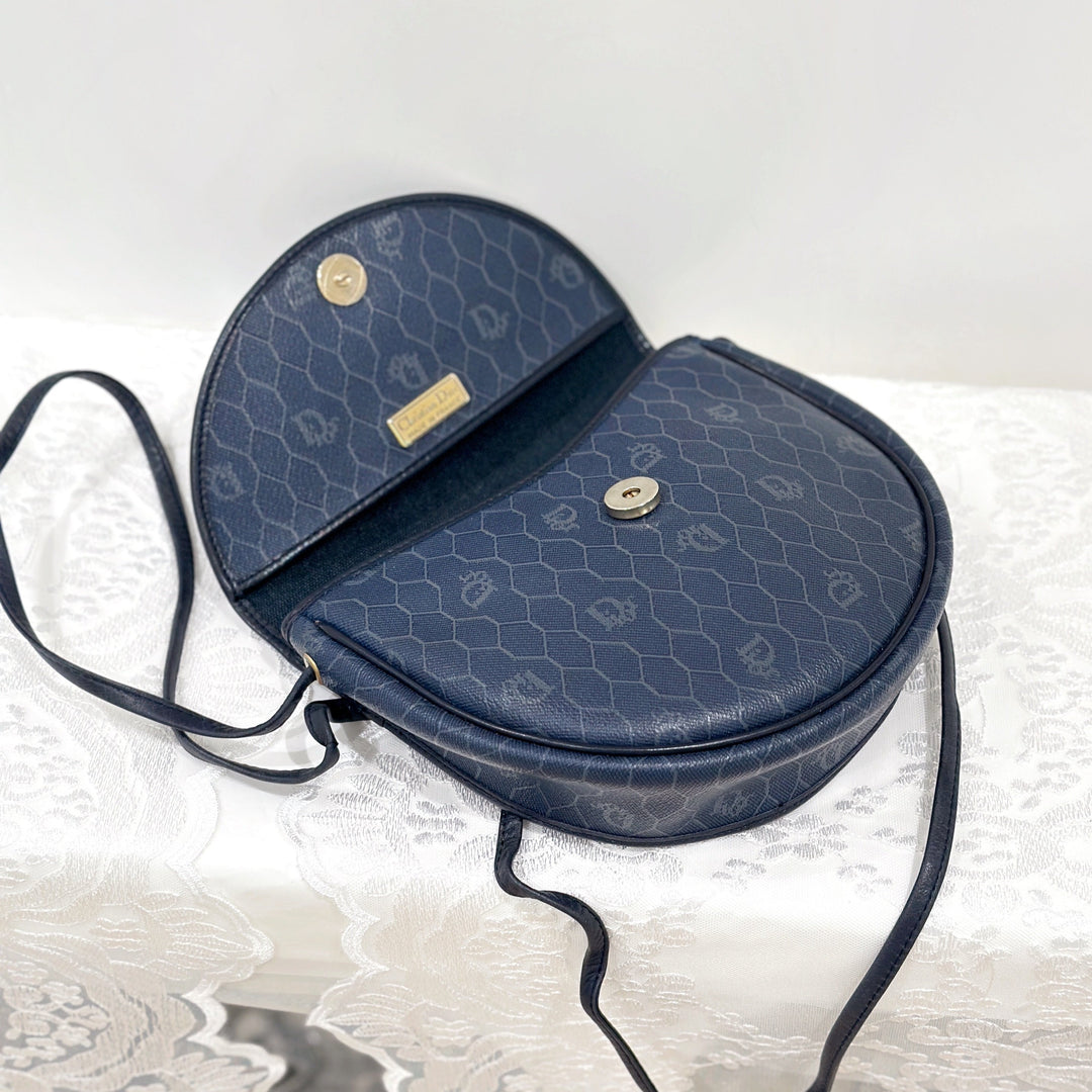 Dior monogram halfmoon bag