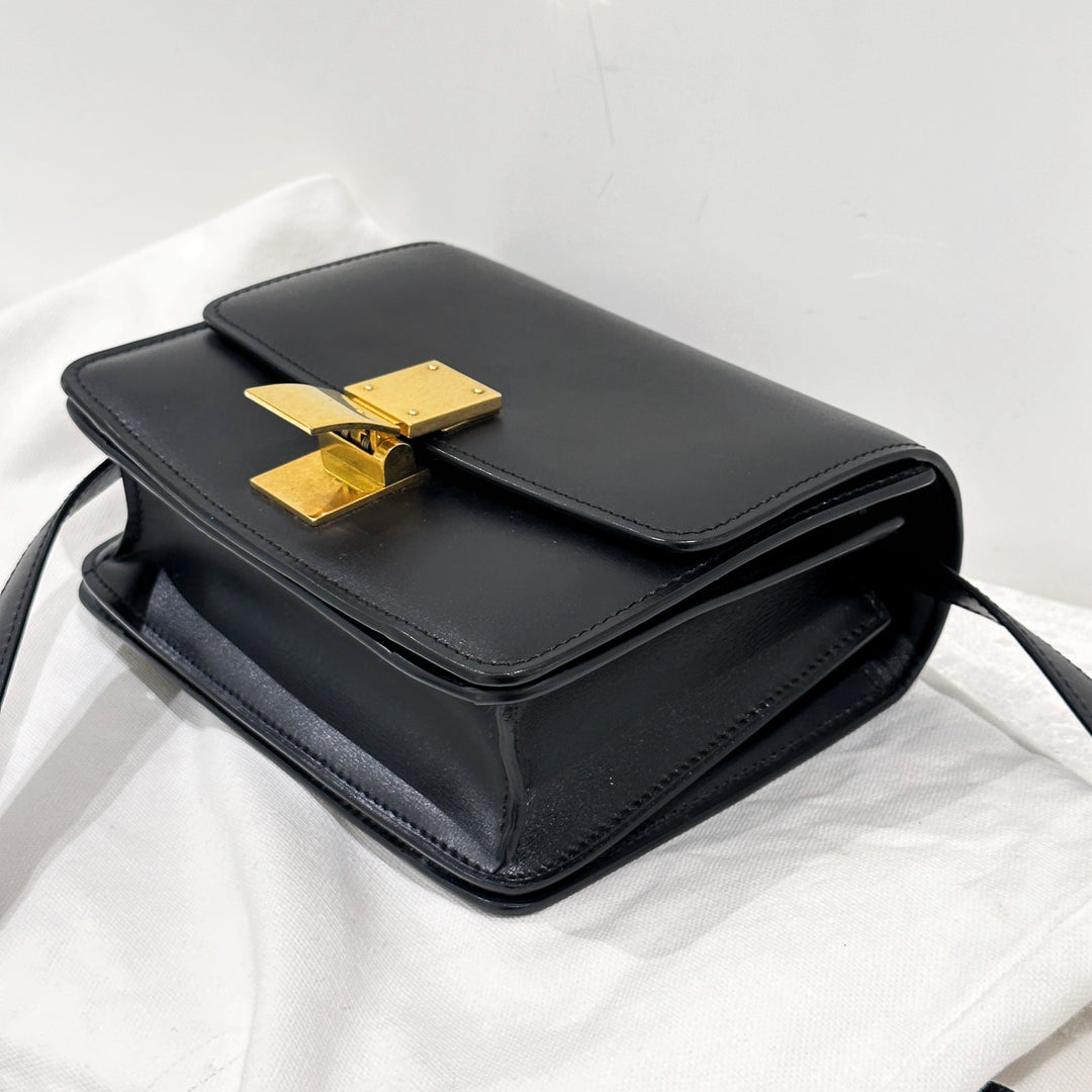 Celine classic box teen （black）