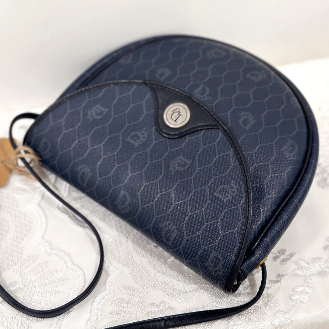 Dior monogram halfmoon bag