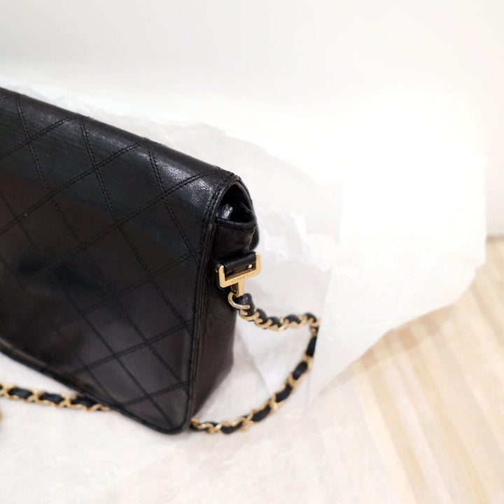 Chanel vintage XL CC mini flap bag