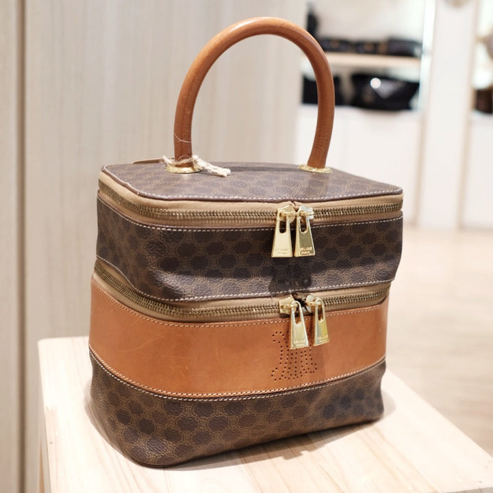 Celine vintage monogram bucket bag
