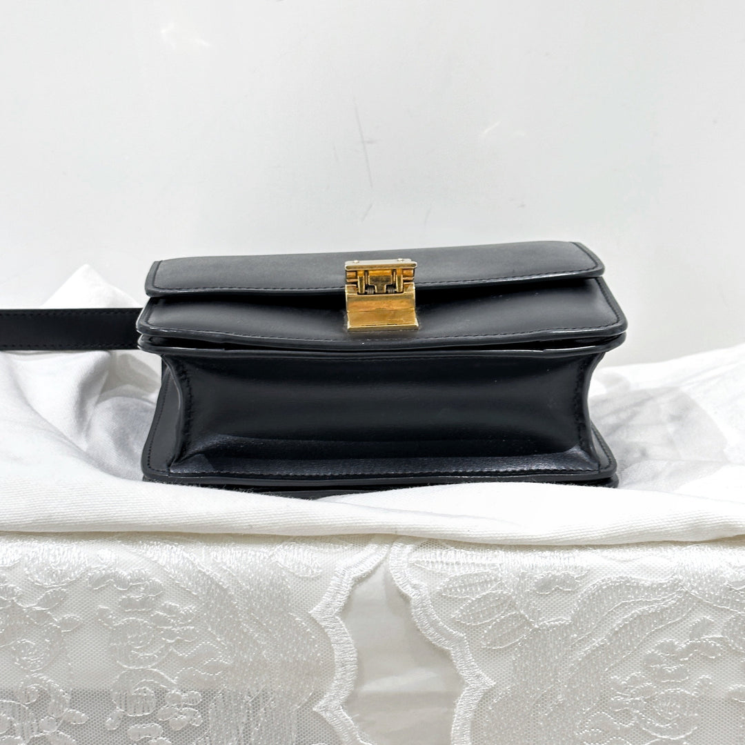 Celine classic box teen （black）
