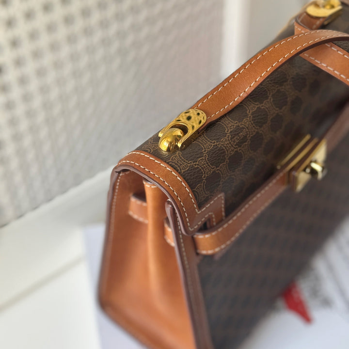 Celine vintage kelly crossbody bag