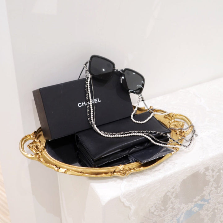 Chanel sunglasses with chains