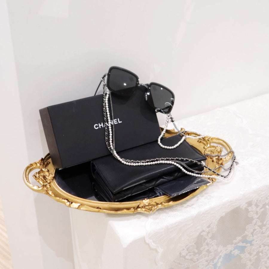 Chanel sunglasses with chains