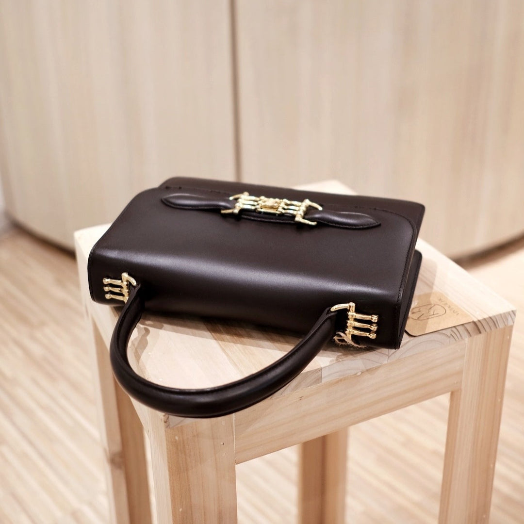 Celine vintage box handbag
