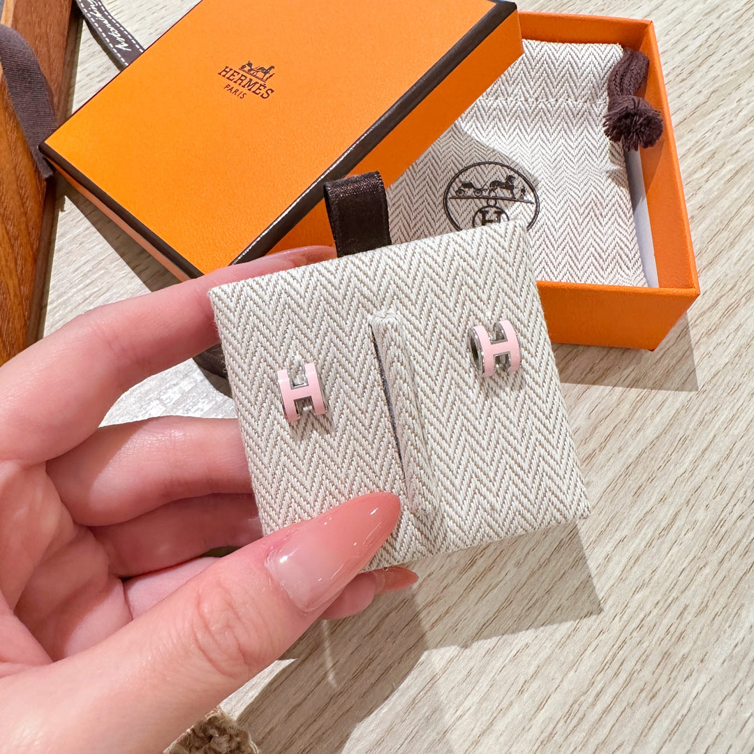 Hermes mini pop H earrings