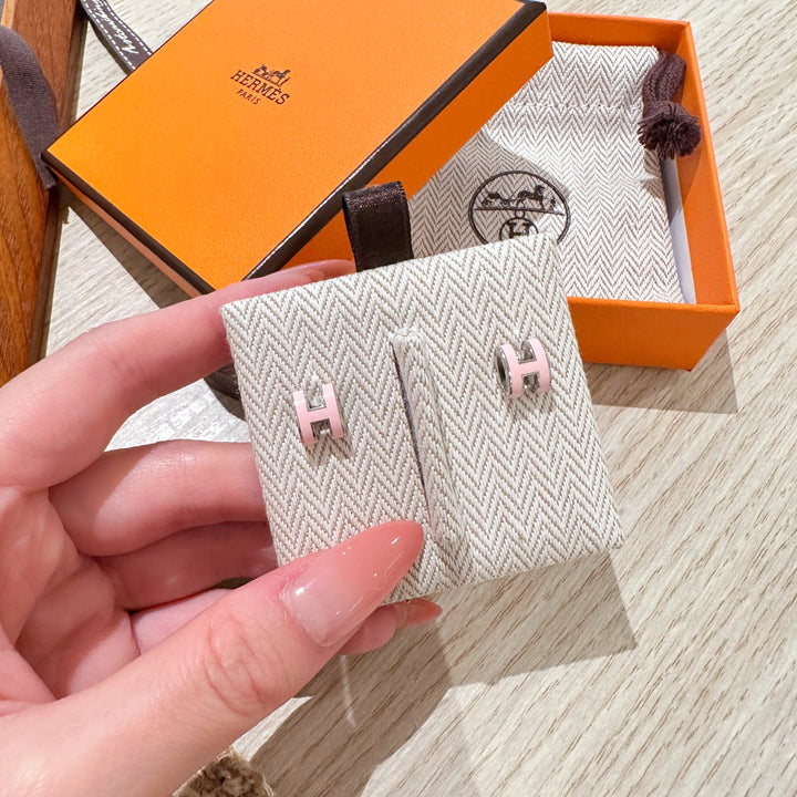 Hermes mini pop H earrings
