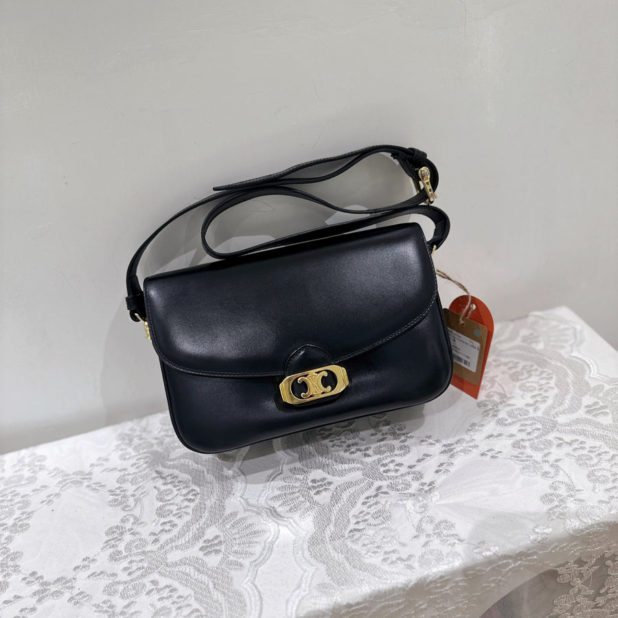 Celine vintage triomphe box bag