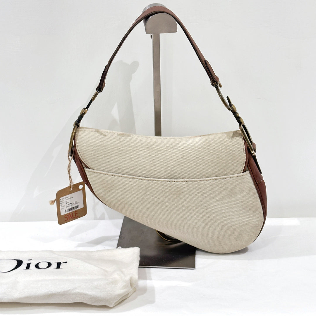 Dior vintage saddle bag