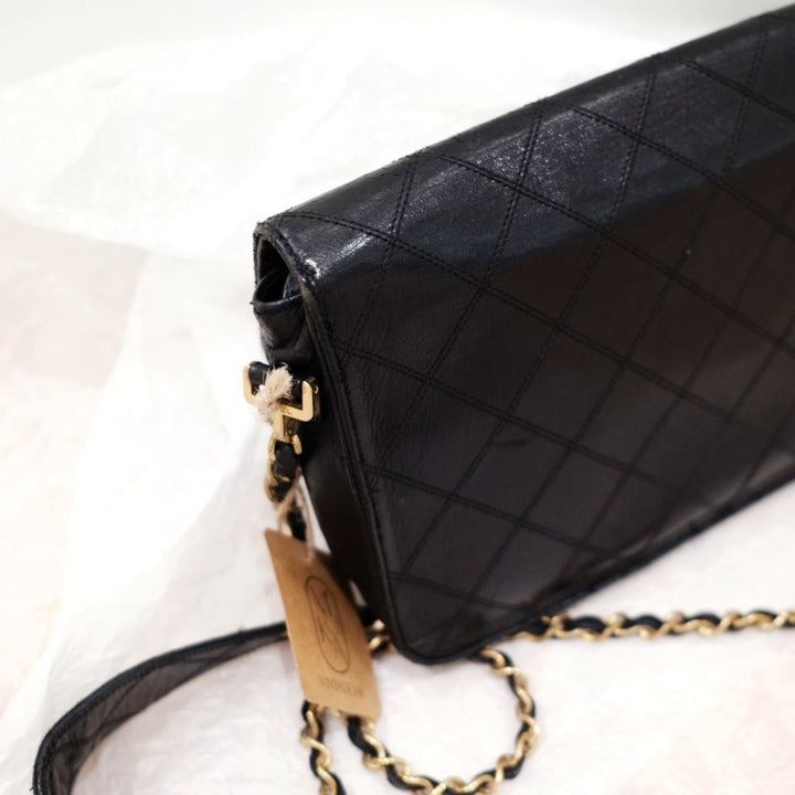 Chanel vintage XL CC mini flap bag