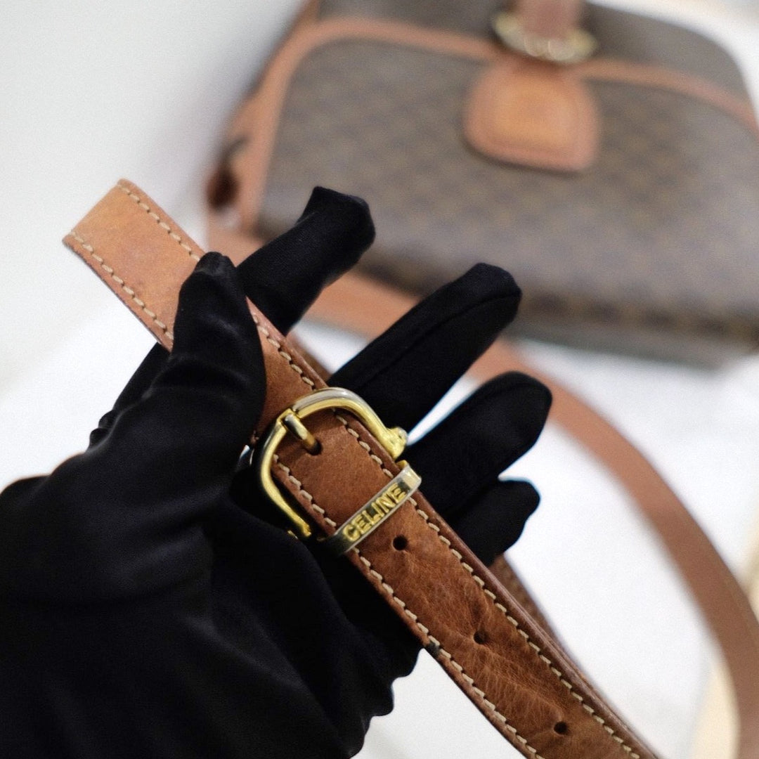 Celine vintage macadam crossbody bag