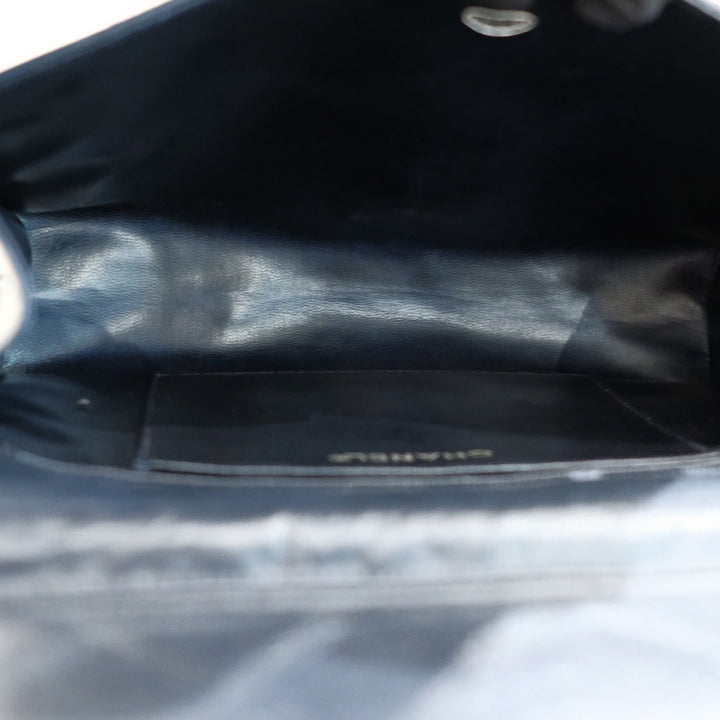 Chanel vintage flap bag (navy)