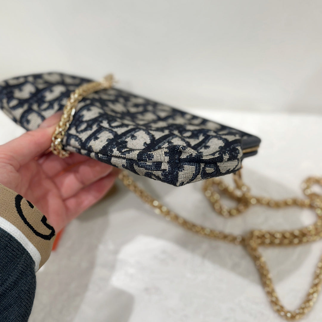 Dior vintage cutch+chain