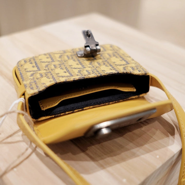 Dior nano pouch on strap