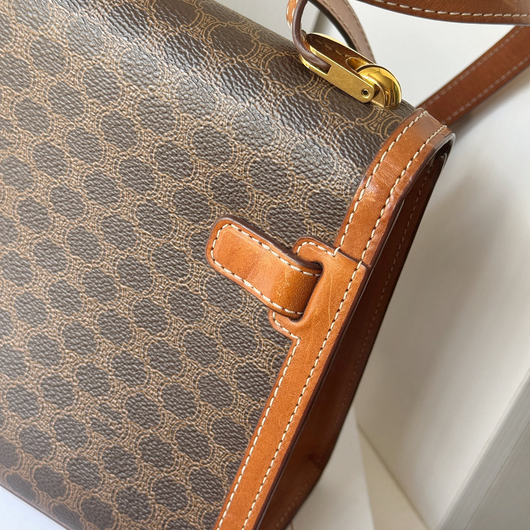 Celine vintage kelly crossbody bag