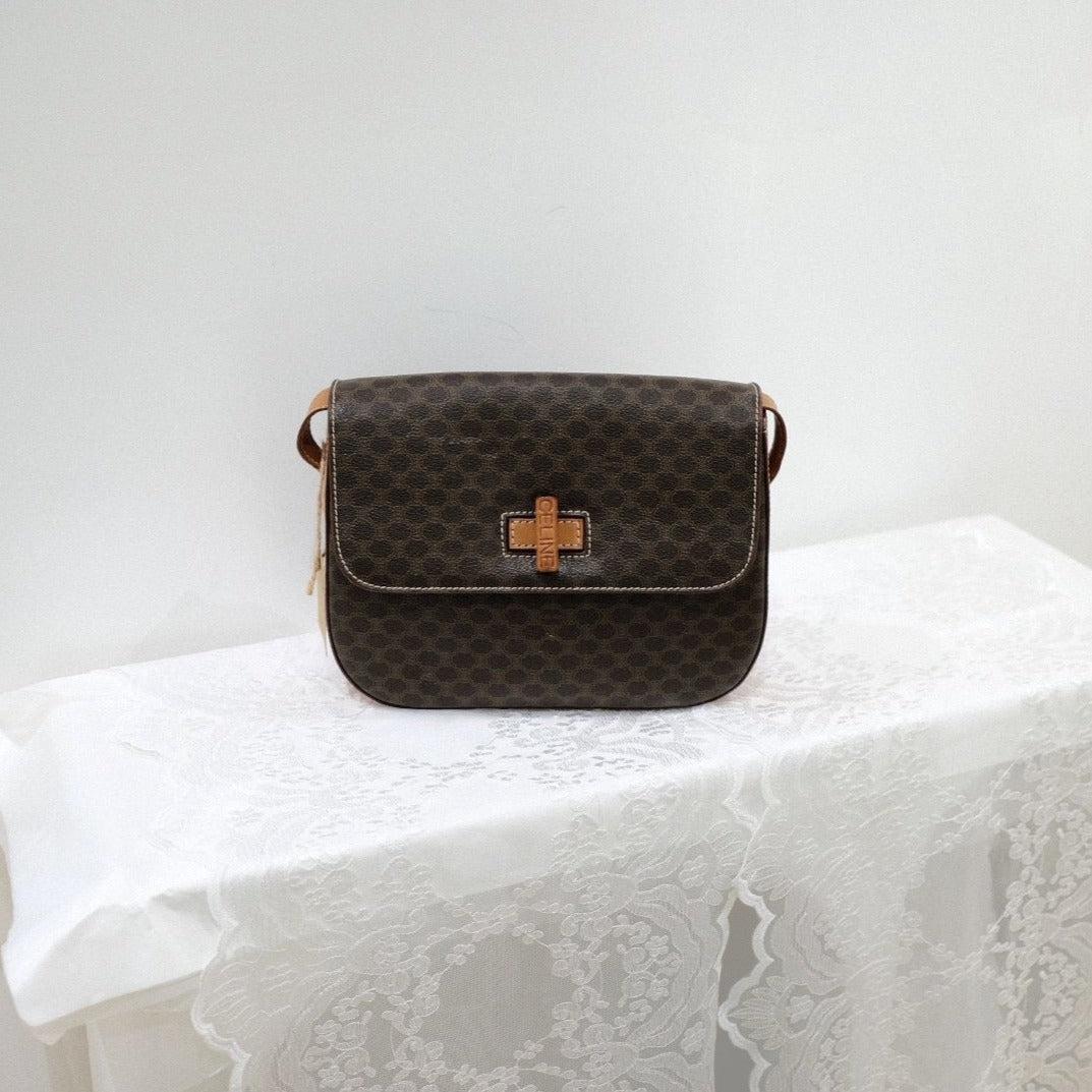 Celine vintage macadam crossbody bag